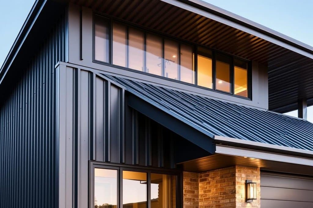 Flat roof system
